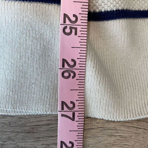 Gap Vintage Cotton Striped Knit Crewneck Sweater Mens Size Large - Picture 9 of 9